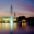 Binnenalster am Abend