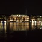 Binnenalster bei Nacht