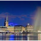 Binnenalster HDR Panorama (Alster Hamburg)