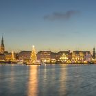 Binnenalster im Adventskleid