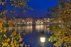 Binnenalster im Herbst