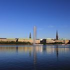 Binnenalster im Juli