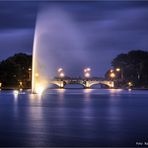 Binnenalster .... Lombardibrücke Hamburg