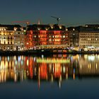 Binnenalster mit Blick auf den Hamburger Hof