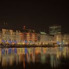 Binnenalster mit Blick auf den Jungfernstieg