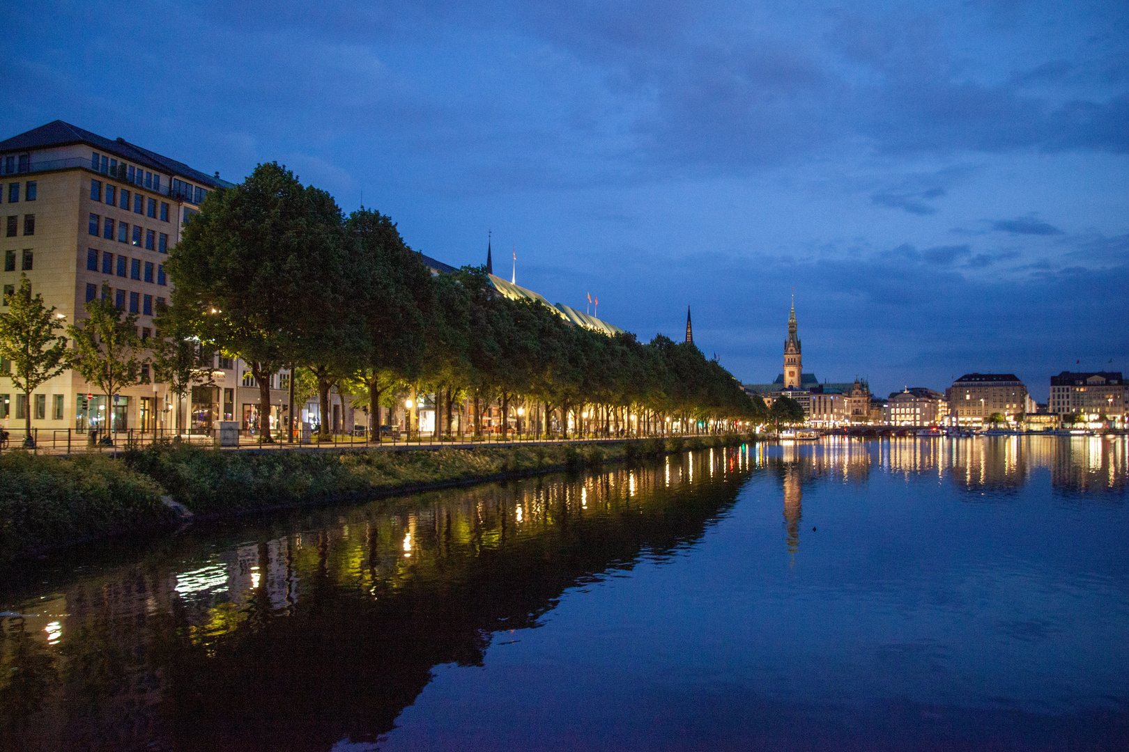 Binnenalster vom Ferdinandstor