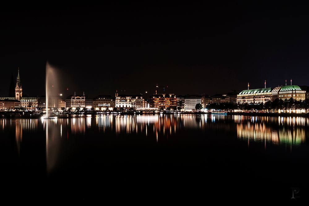 Binnenalster von der Kennedybrücke