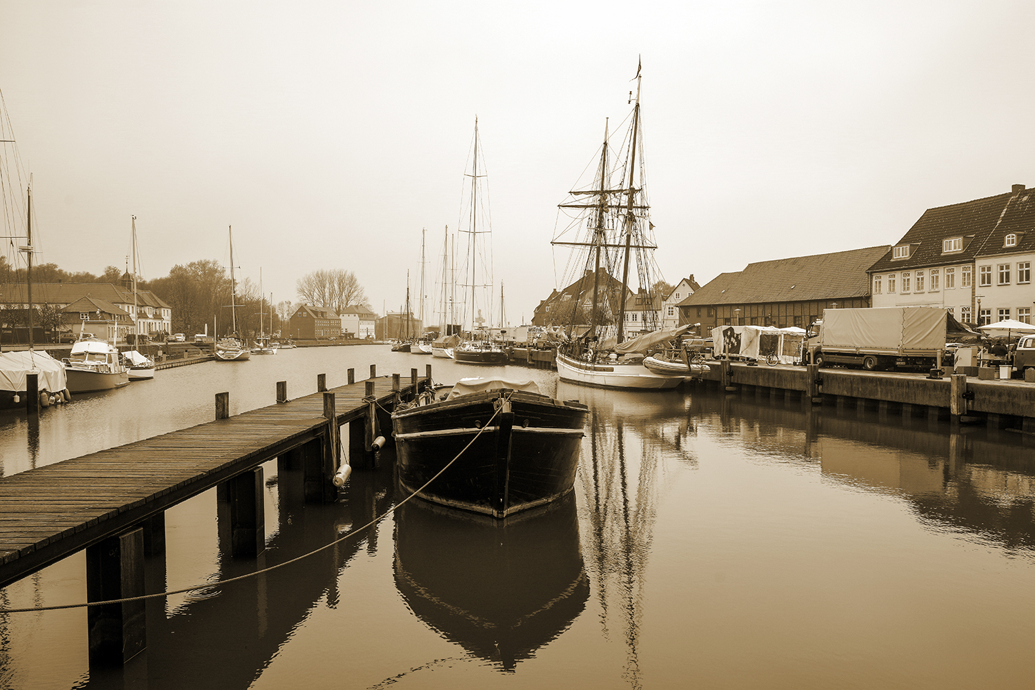 Binnenhafen Glückstadt