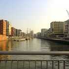 Binnenhafen in der Hamburger HafenCity