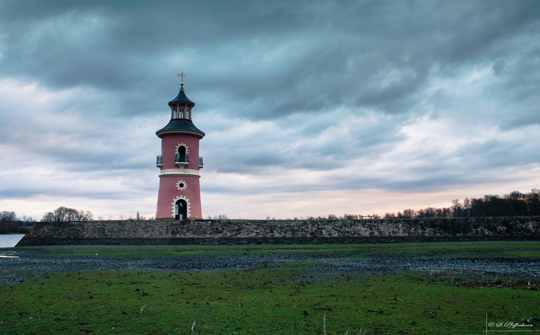 Binnenleuchtturm bei Schlossmoritzburg