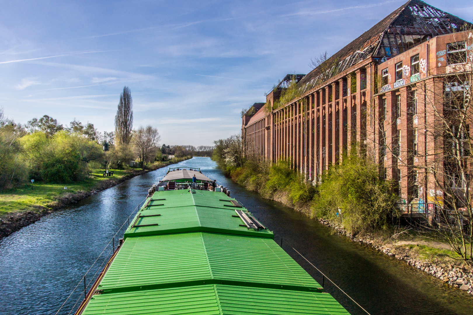 Binnenschiffahrt - Stichkanal/Hannover-Linden