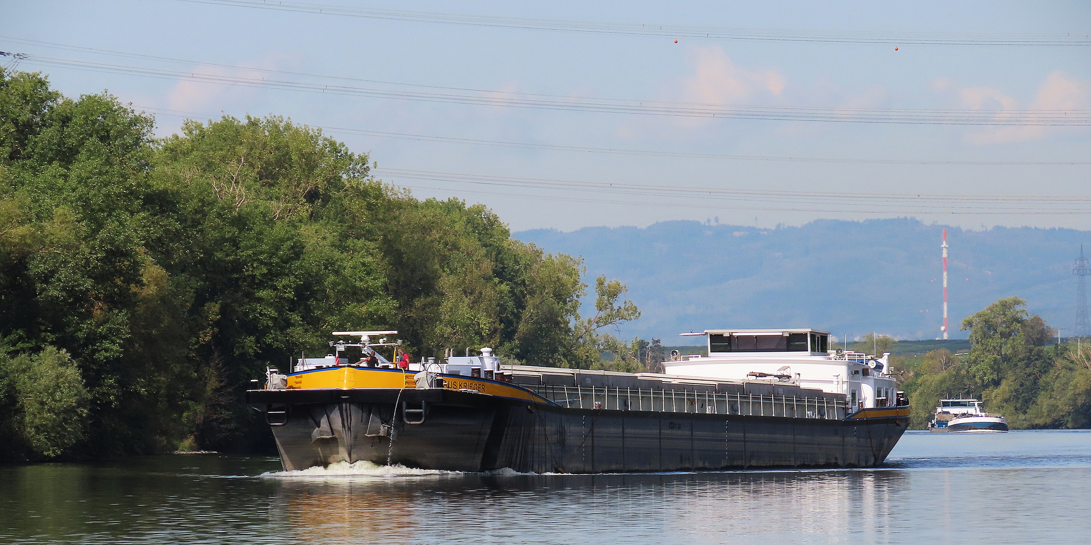 Binnenschifffahrt auf dem Main