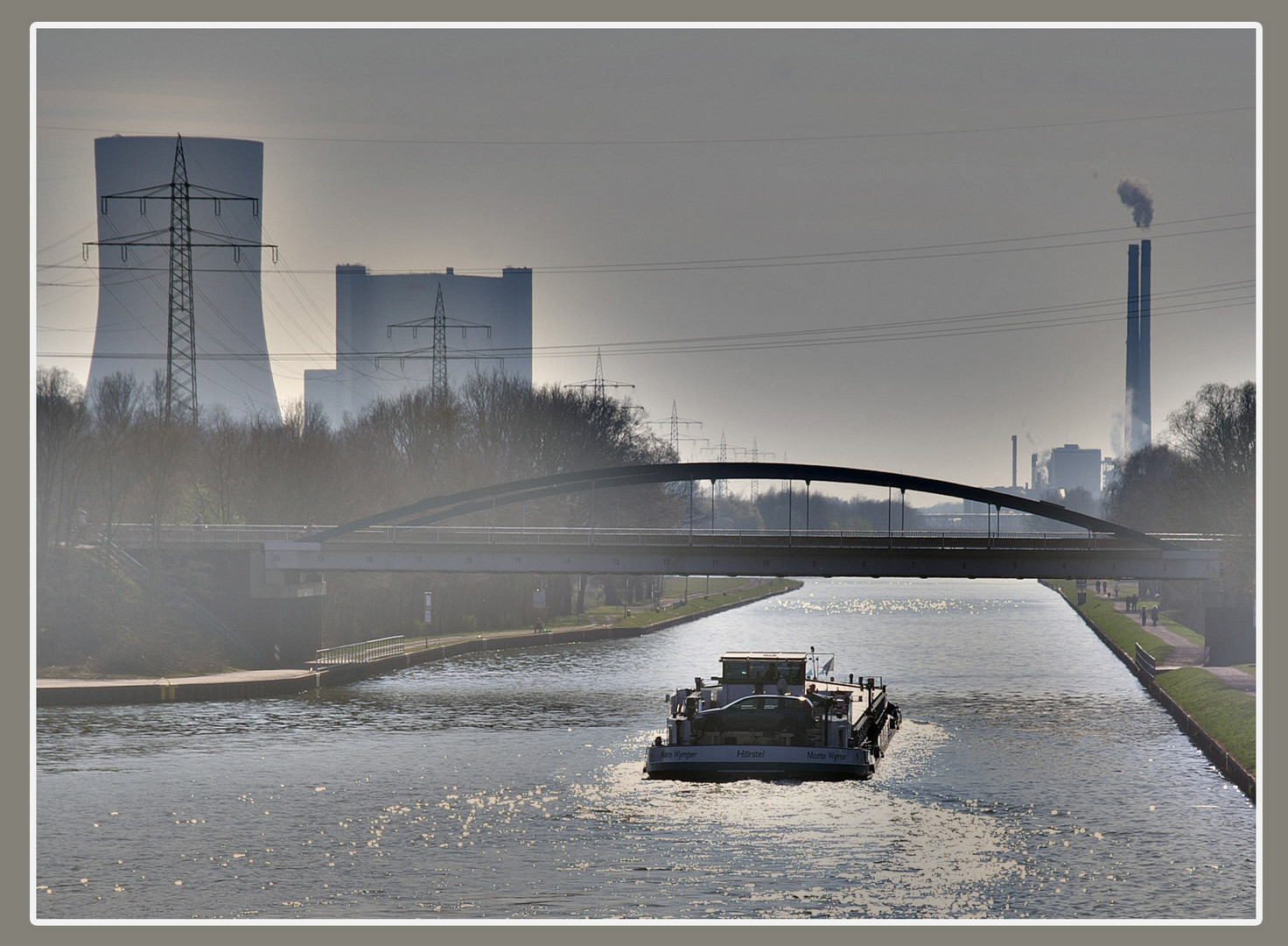 Binnenschifffahrt im Ruhrgebiet