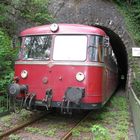 Binoler Tunnel 277 m mit UERDINGEN Schienebus