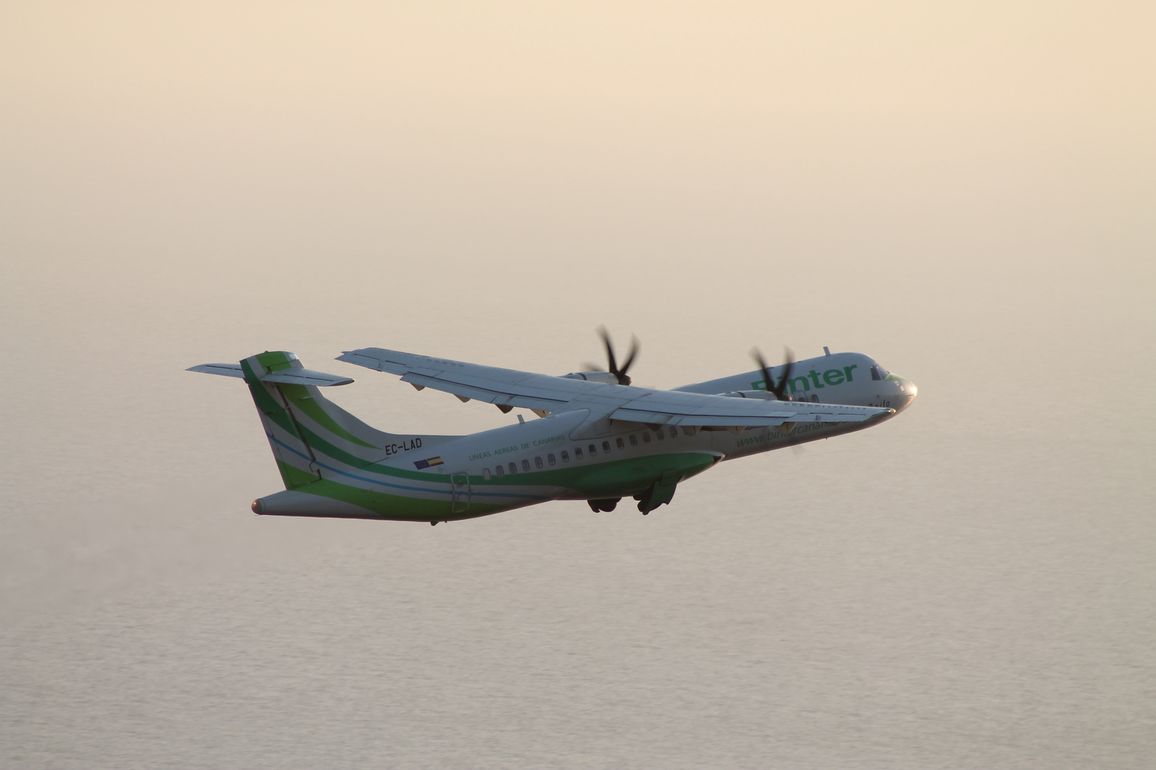 Binter Canarias auf La Gomera