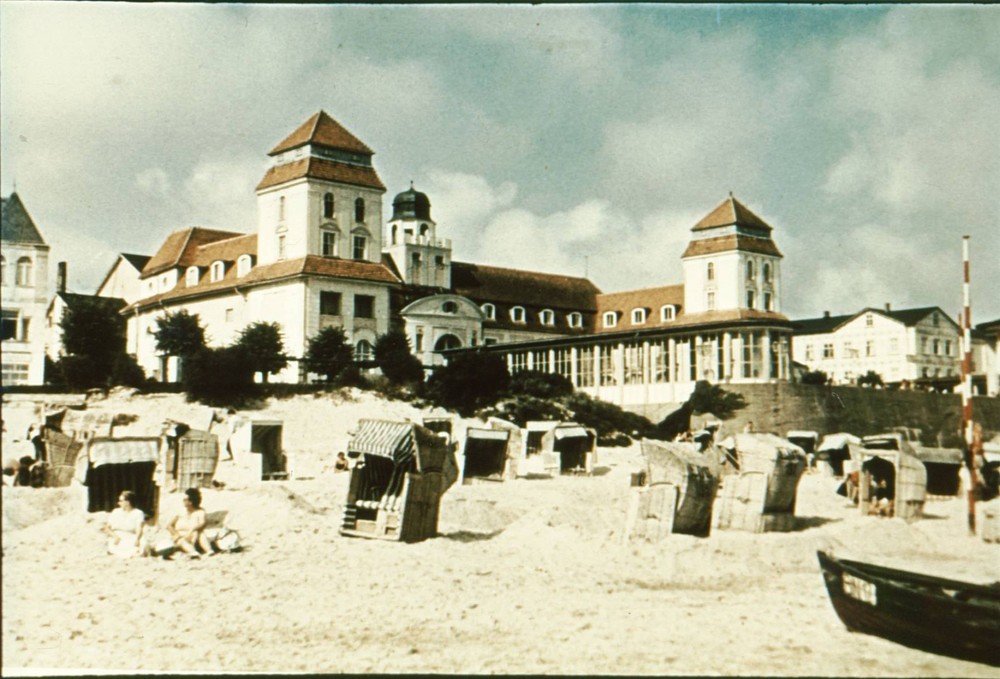 Binz Kurhotel das war eines meiner ersten Fotos, mit der Kamera von mein Onkel