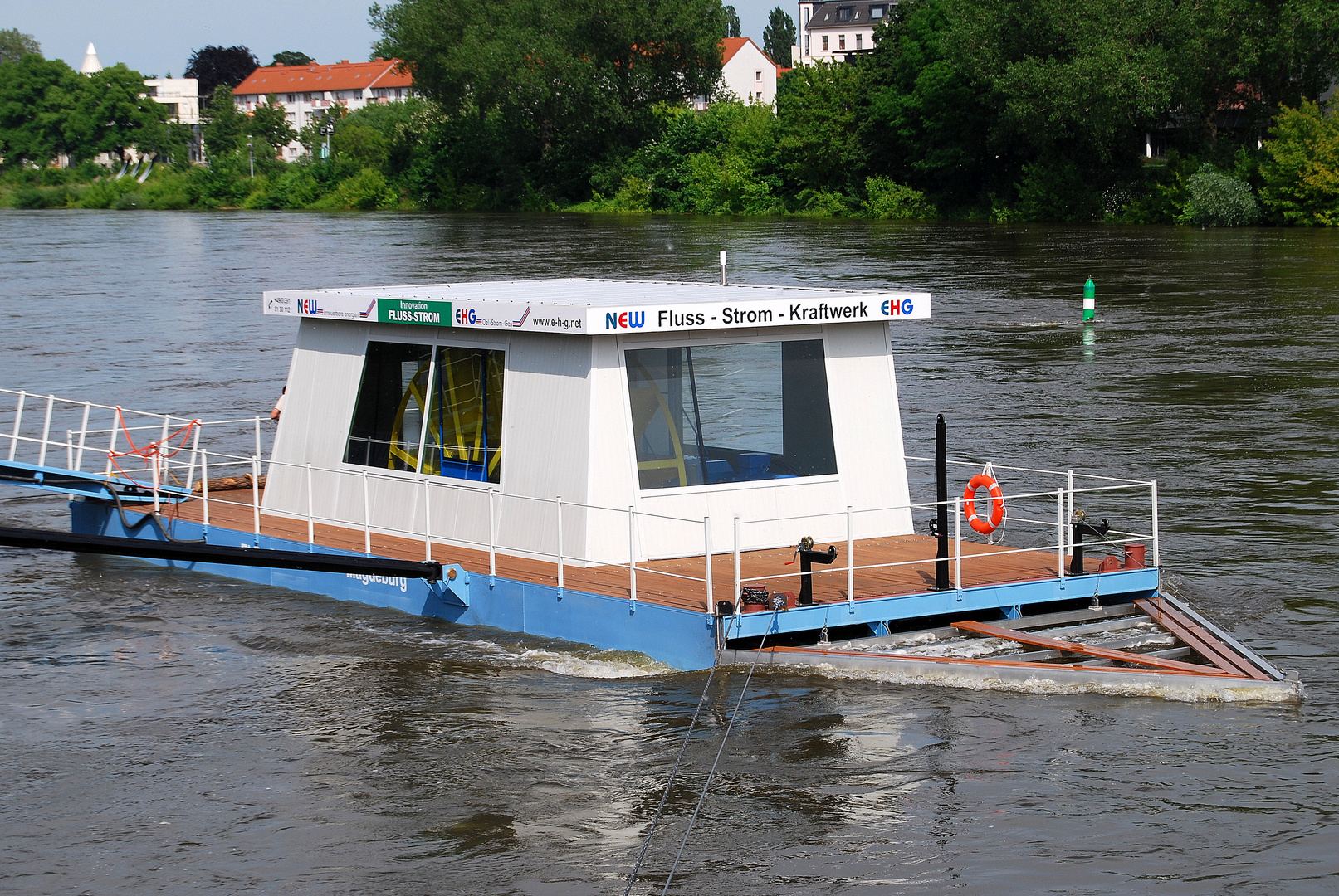 BIO-Strom aus der Elbe