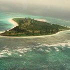 Bird Island Seychellen Luftbild