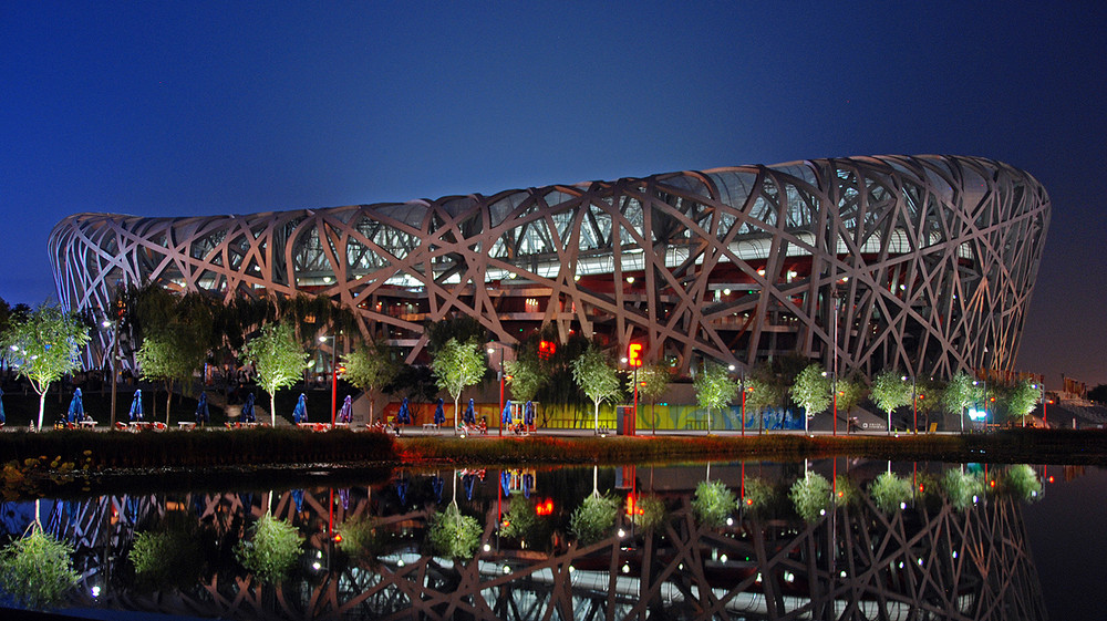 Bird's Nest by Night