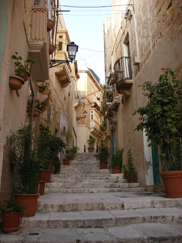 Birgu street..Malta