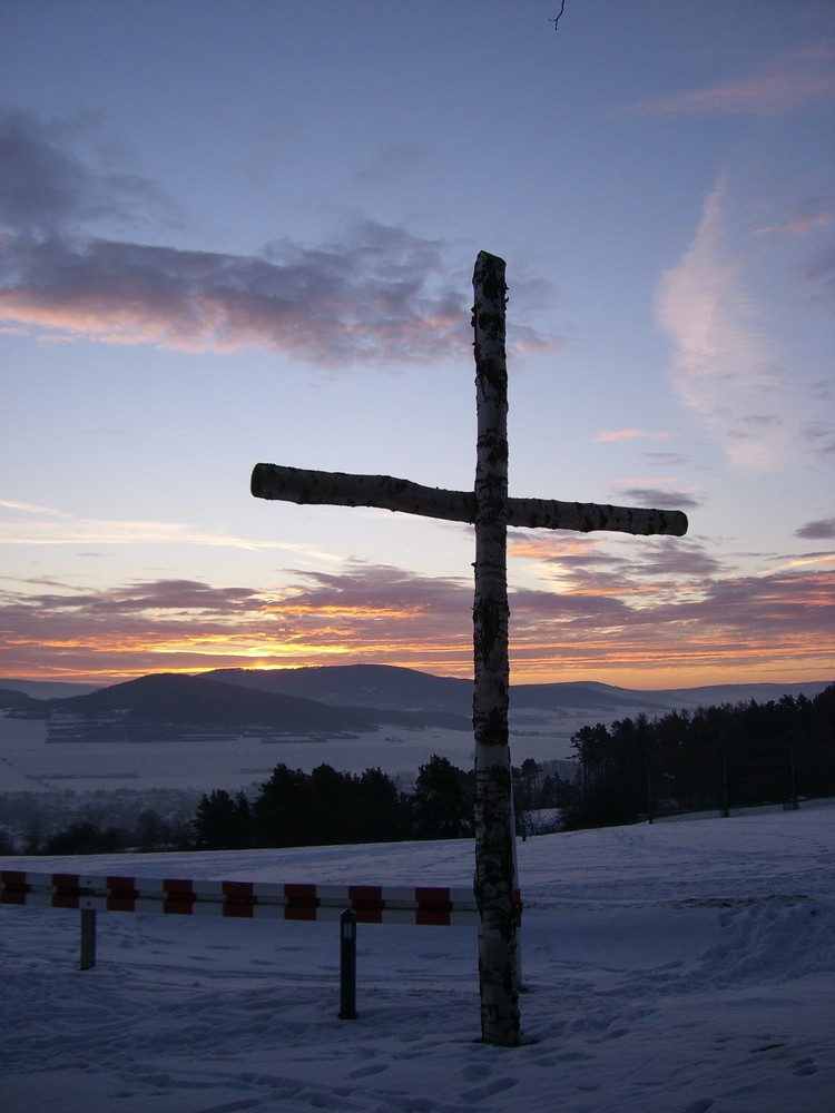 Birkenkreuz bei Point Alpha