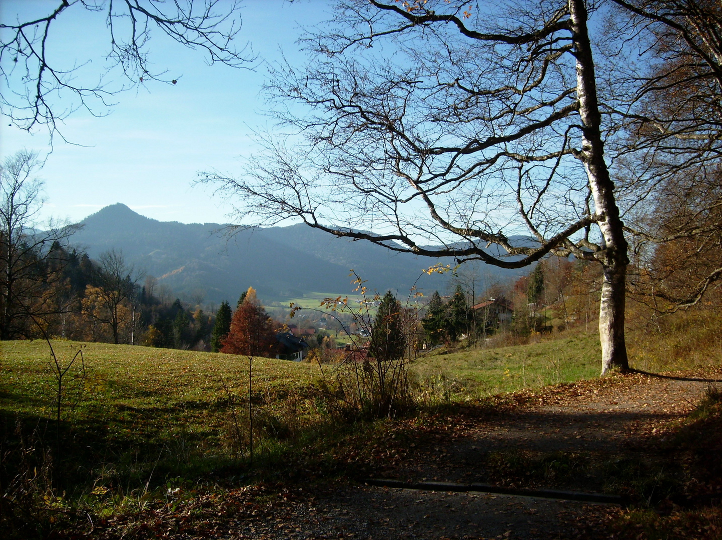 Birkenstein, Blick ins Leitzachtal