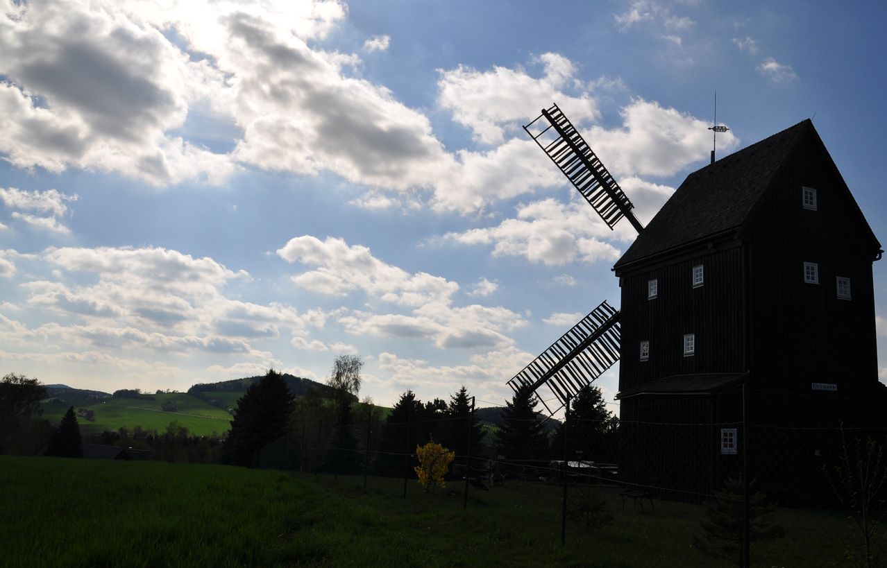 Birkmühle mit Spitzberg