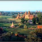 BIRMANIE - 1 -  Bagan ( scan d'argentique ) 