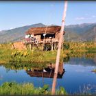 BIRMANIE - 3 - Lac Inlé ( scan de photo argentique) 