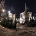 Birmingham bei Nacht