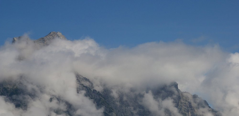 Birnhorn in Wolkenfetzen