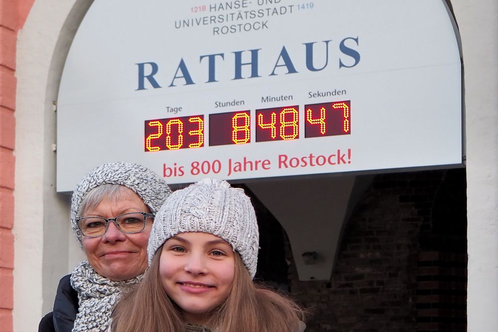 Bis 800 Jahre Rostock!