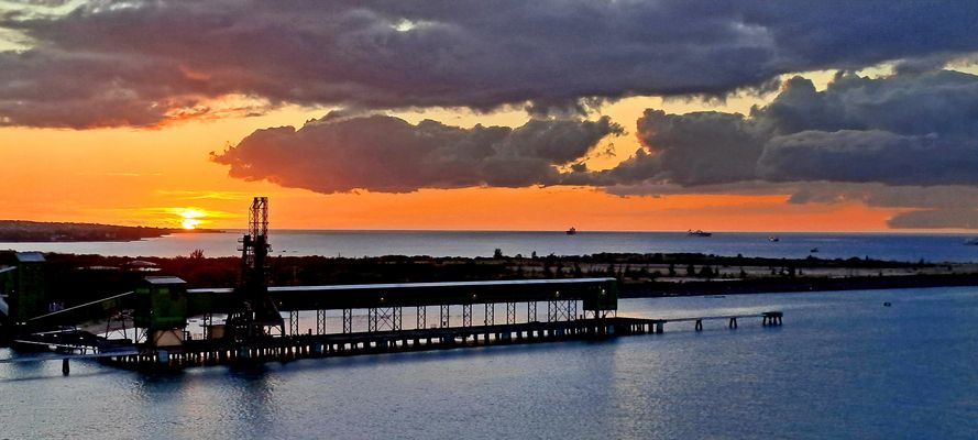 BIS DIE SONNE HINTERM HORIZONT....