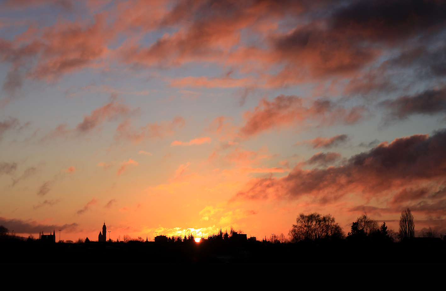 ...bis die Wolken wieder lila sind?