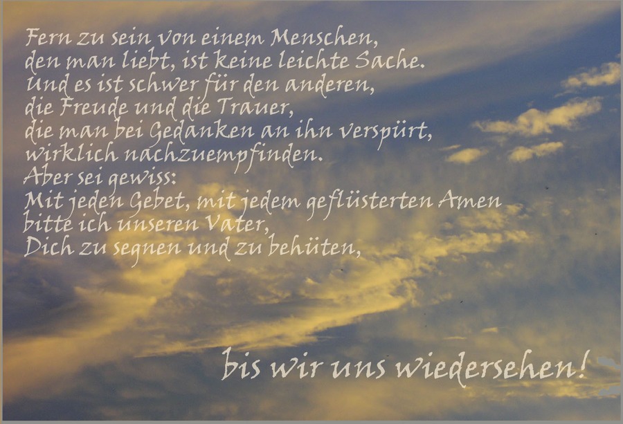 Bis Wir Uns Wiedersehen Bis Wir Uns Wiedersehen
