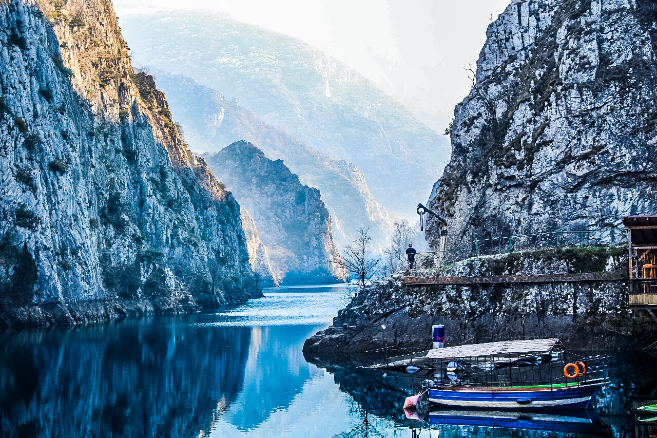 Bis zum Canyon Matka