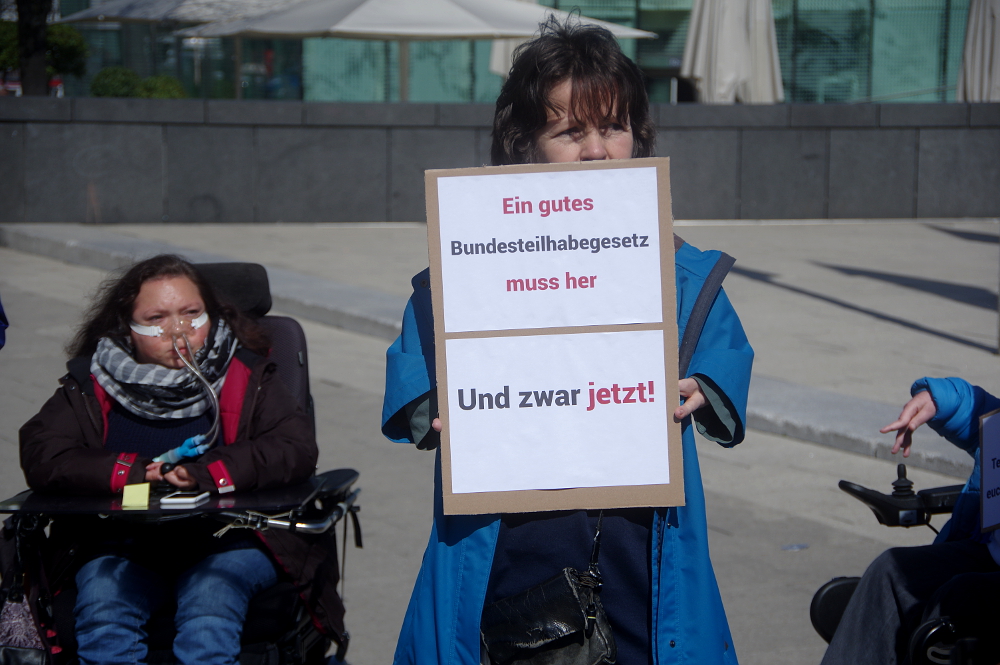 Bis zur vollen Teilhabe gehen wir euch auf den Wecker