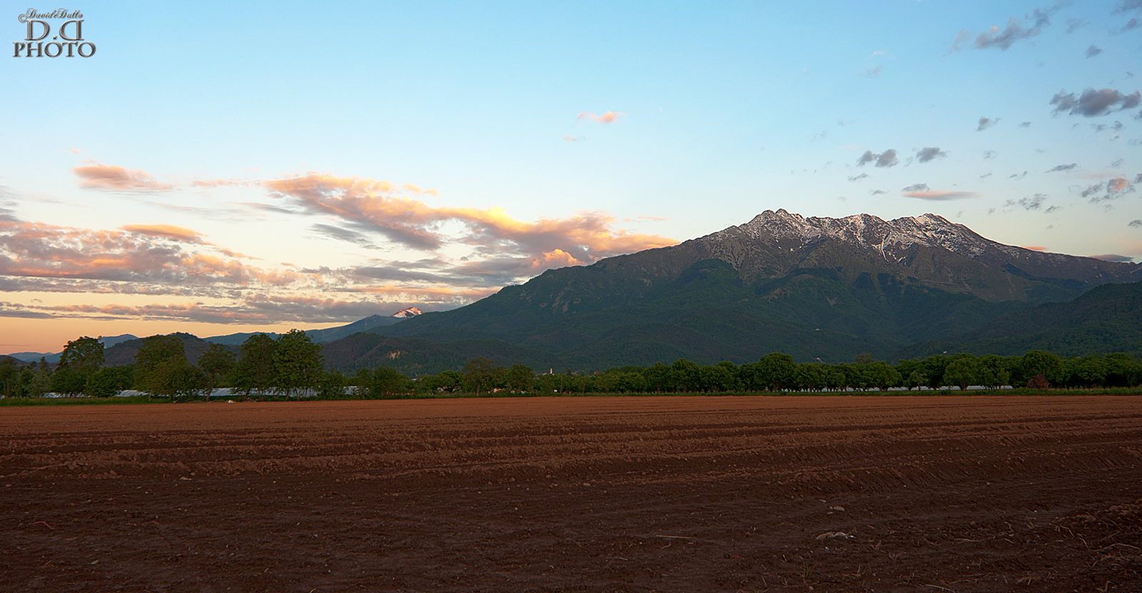 Bisalta al tramonto