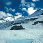 Bischen Bergsteigen am Mount Athabaska