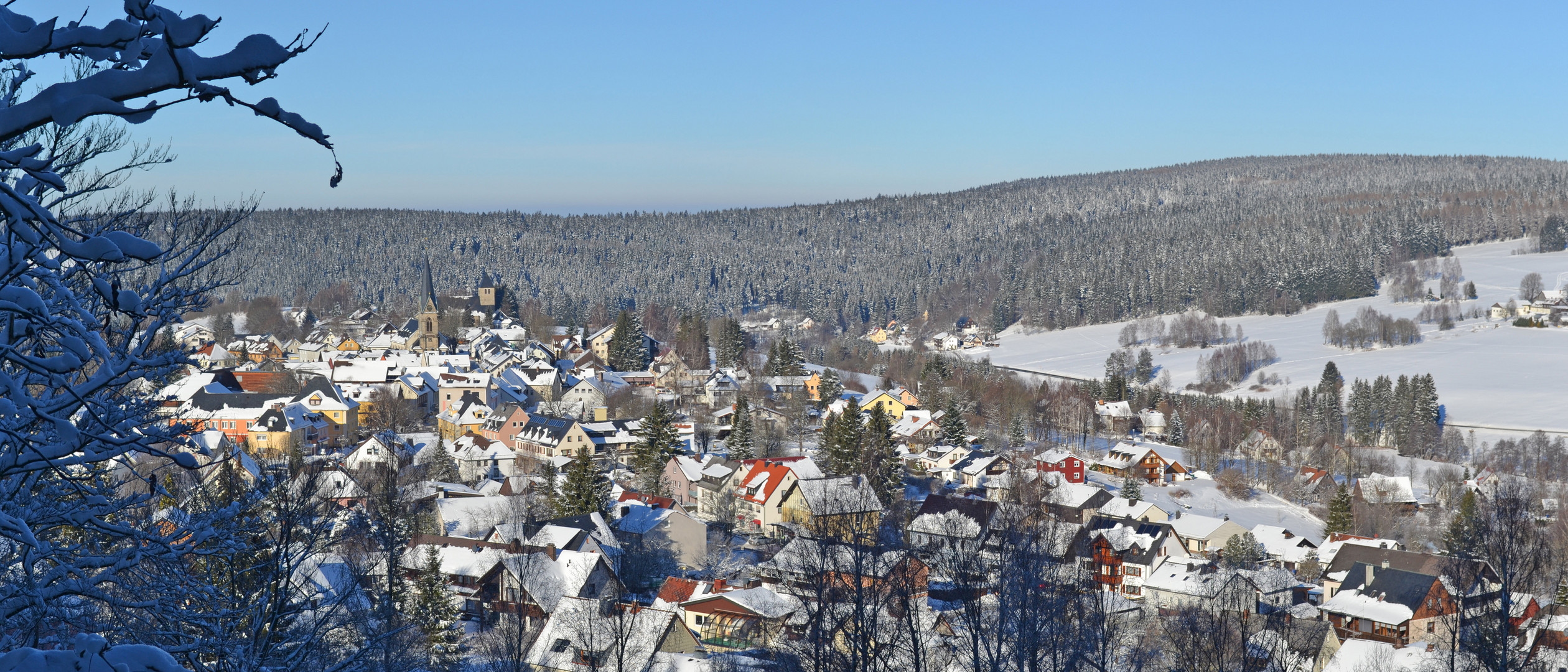 Bischofsgrün im Winter