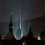 Bischofshofen bei Nacht