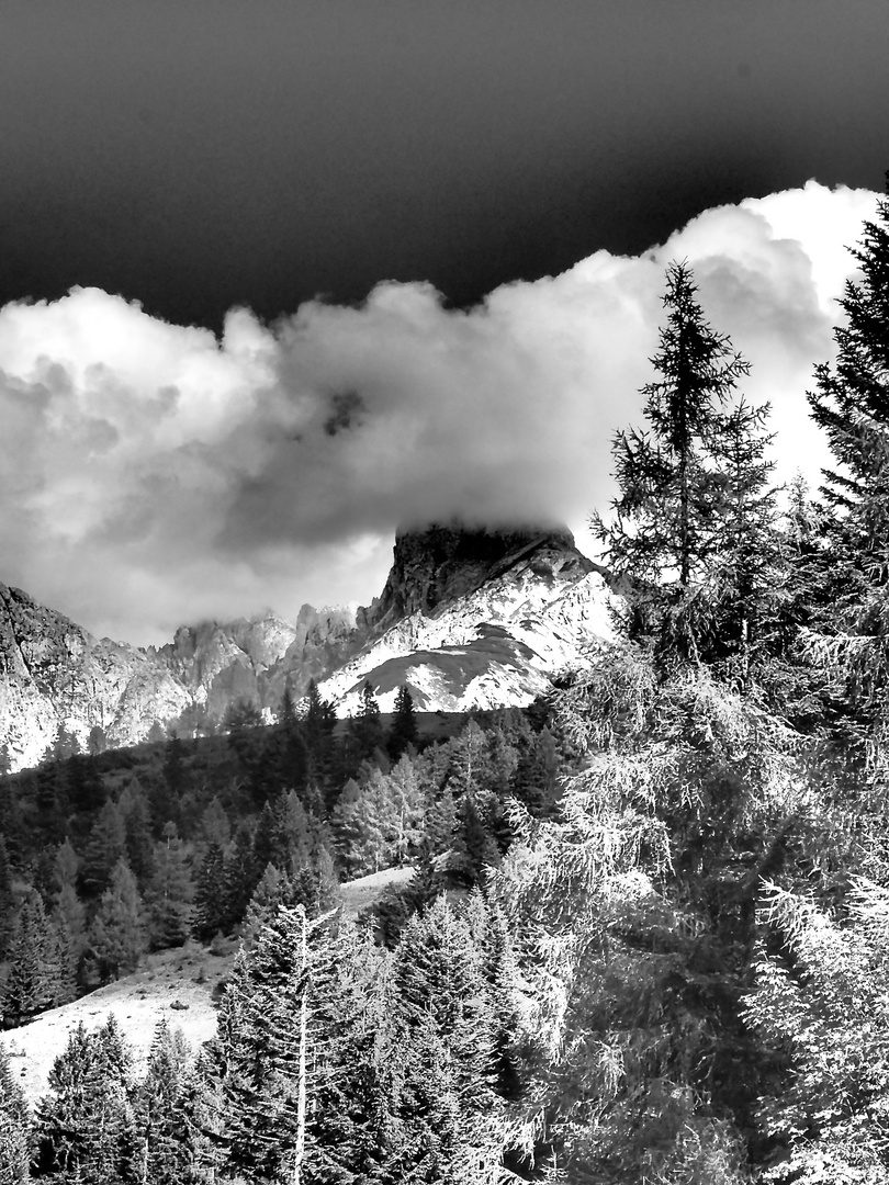 bischofsmütze annaberg, mit wolkenhut