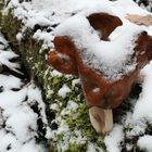 Bischofsmütze mit Schneekappe