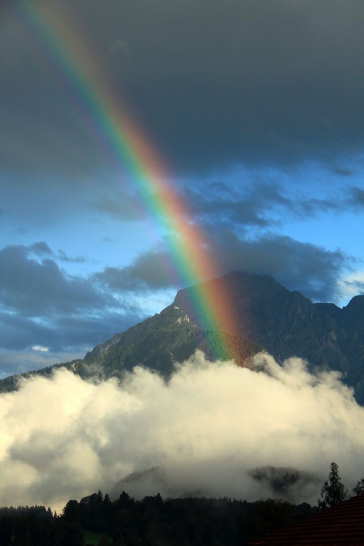 Bischofswiesen mit Regenbogen (2)