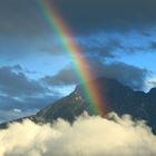 Bischofswiesen mit Regenbogen (2)