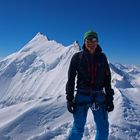 Bishorn - Blick: Weisshorn Nordnordwestgrat