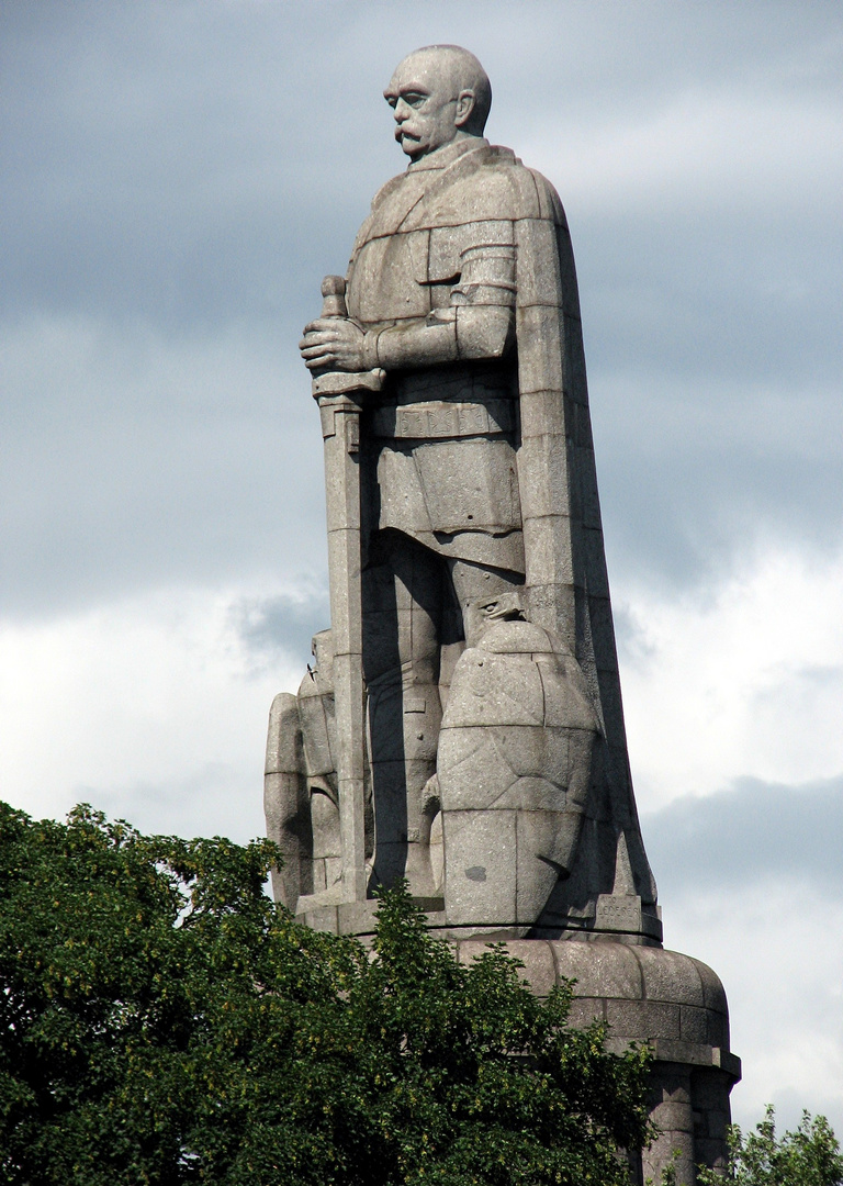 Bismarck Statue in Hamburg