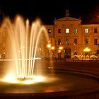 Bismarckplatz bei Nacht