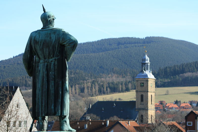 Bismarck´s Blick über die Stadt