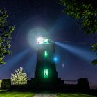 Bismarcksäule bei Nacht